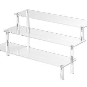 Acrylic Risers Display Stands, 3 Tier - NWT